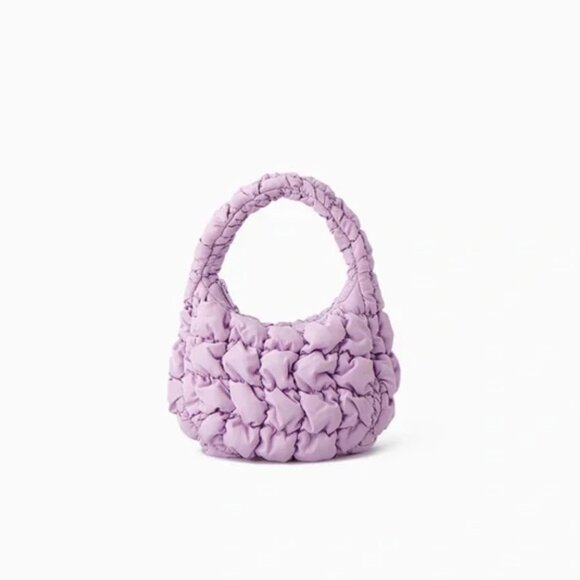 COS Quilted Micro Bag - Lilac - Picture 1 of 8
